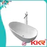 KingKonree on-sale stone resin bathtub free design for bathroom