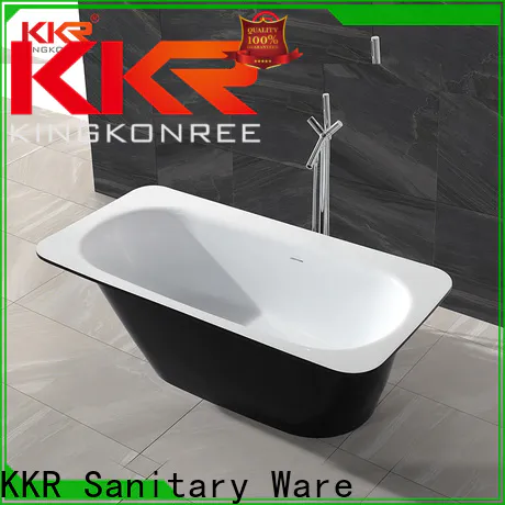 KingKonree standard solid surface bathtub manufacturer for shower room