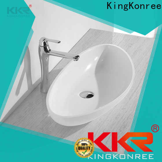 KingKonree above counter sink bowl cheap sample for home