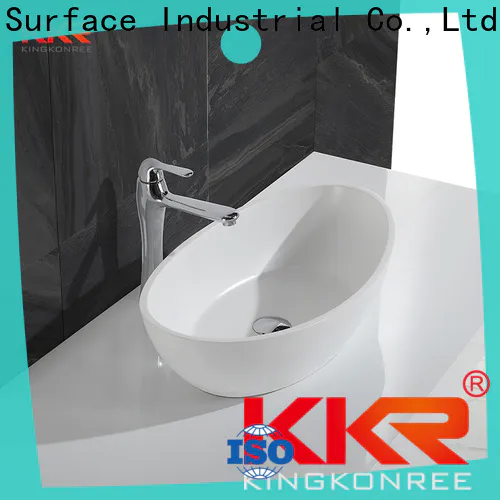 KingKonree durable morning above counter sink design for room
