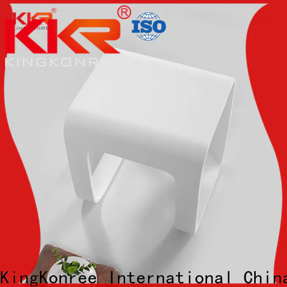 sturdy outdoor shower stool customized for hotel