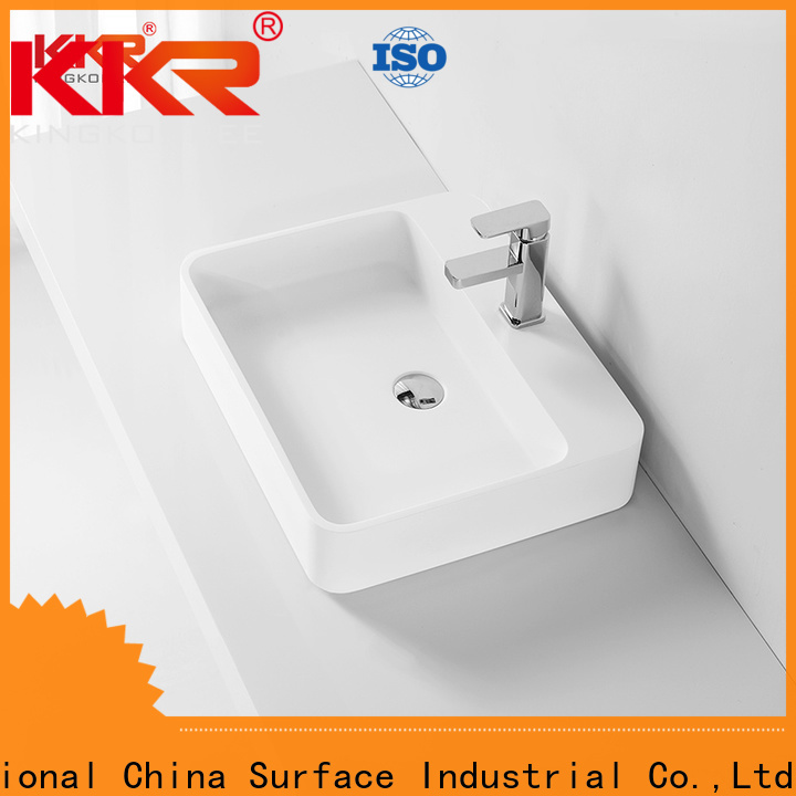 KingKonree durable vanity wash basin design for restaurant