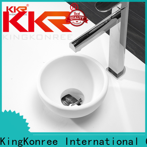 KingKonree marble above counter bath sinks manufacturer for room