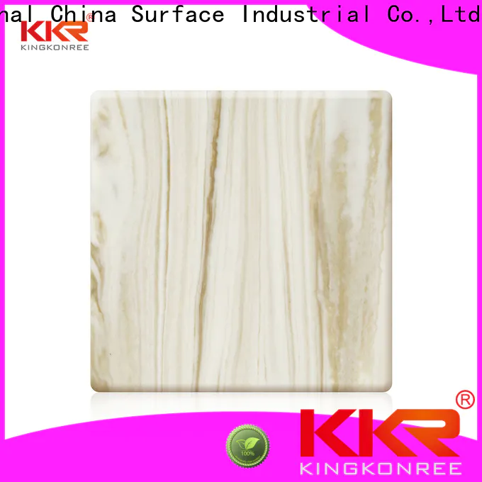 KingKonree wholesale solid surface sheets directly sale for room
