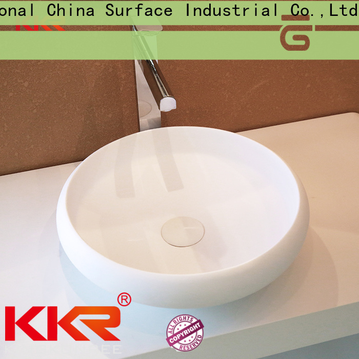 standard vanity wash basin supplier for restaurant