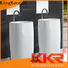 KingKonree pedestal sink manufacturer for motel