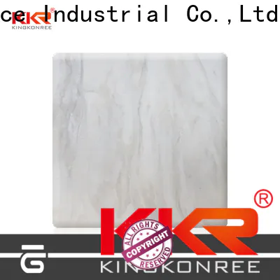 KingKonree durable wholesale solid surface sheets supplier for room