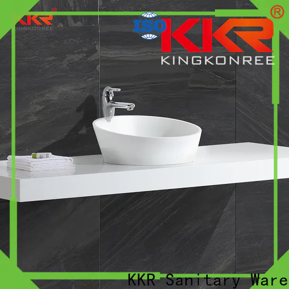 durable above counter bathroom sink vanity manufacturer for hotel