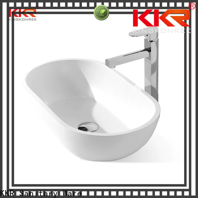 KingKonree square above counter bathroom sink manufacturer for room