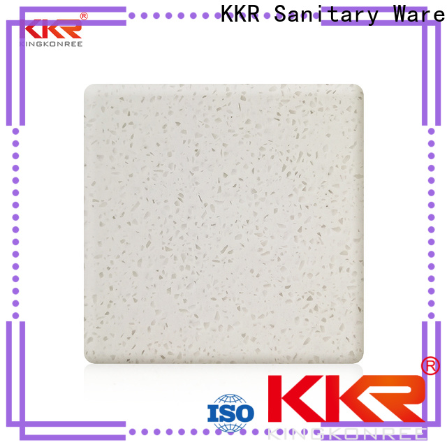 KingKonree acrylic solid surface sheet prices design for hotel