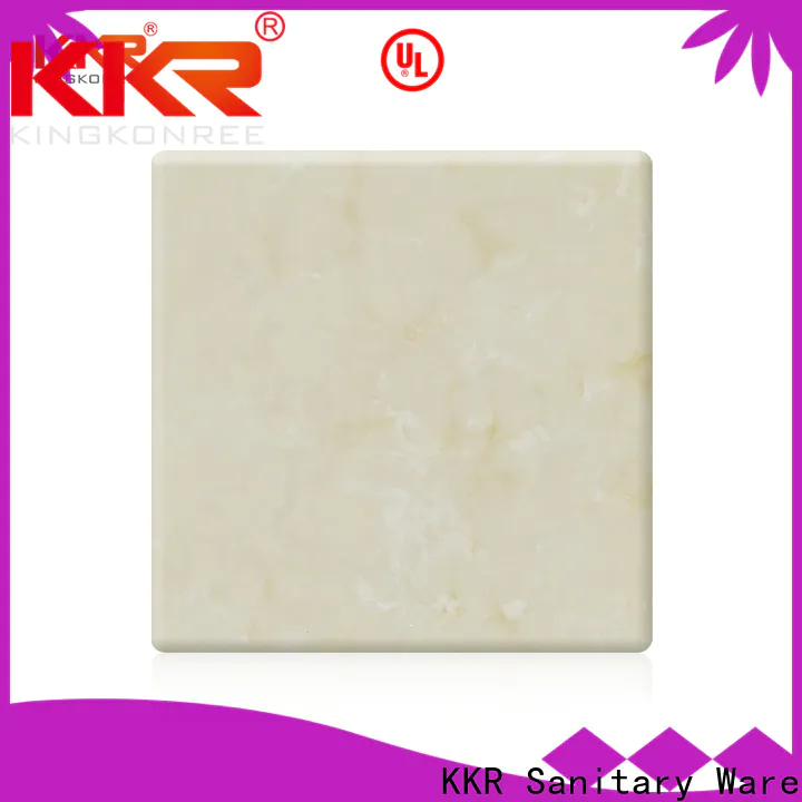 KingKonree modified solid surface sheets directly sale for home