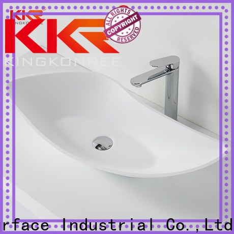KingKonree pure small countertop basin design for home
