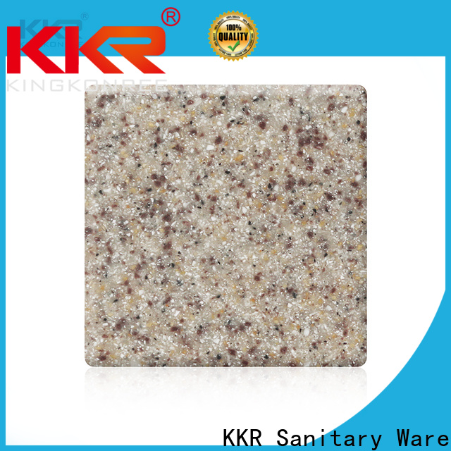 KingKonree hot selling discount solid surface sheets manufacturer for hotel