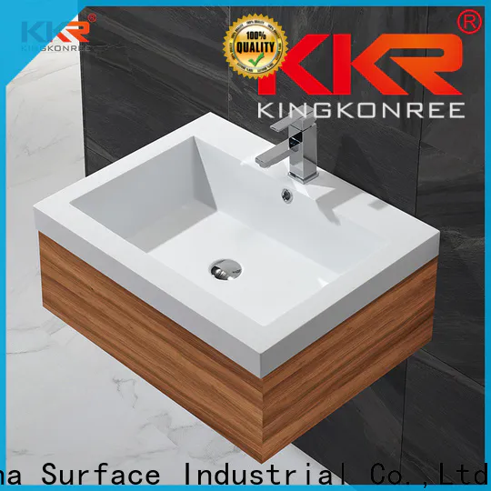 KingKonree luxurious hand basin with cupboard sinks for hotel