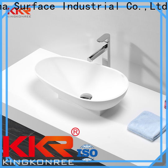 KingKonree small above counter bathroom sinks design for room