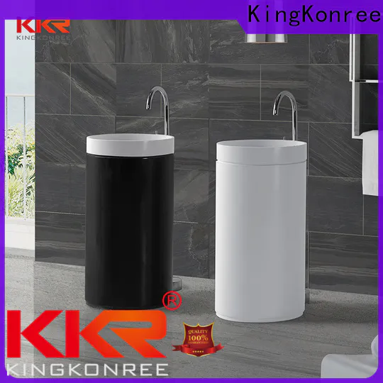 KingKonree Italian freestanding bathroom basin design for hotel