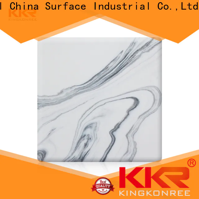 KingKonree wholesale solid surface sheets customized for room