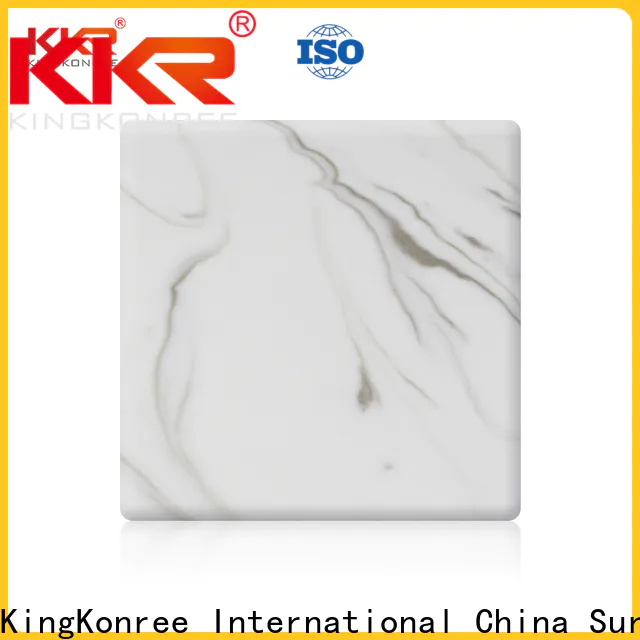 modified acrylic solid surface design for room