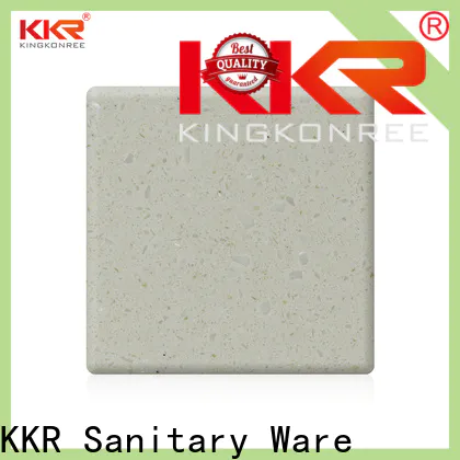 KingKonree thick solid surface material suppliers design for hotel
