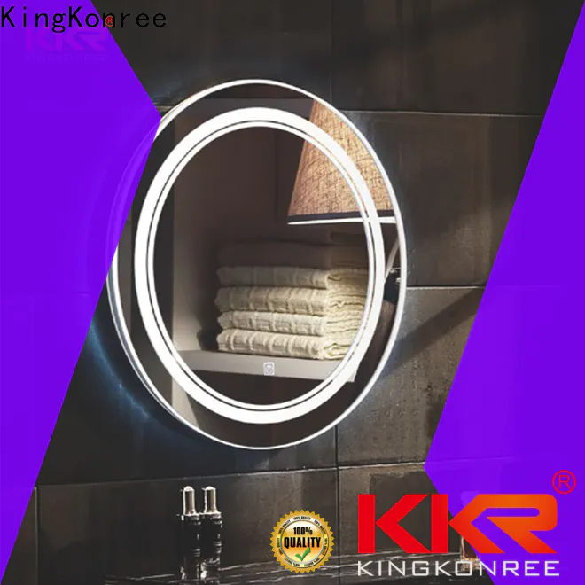 KingKonree mini makeup mirror led lights supplier for bathroom