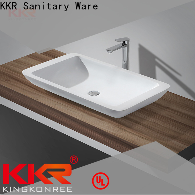 KingKonree kkr1320 above counter bathroom sink bowls cheap sample for home