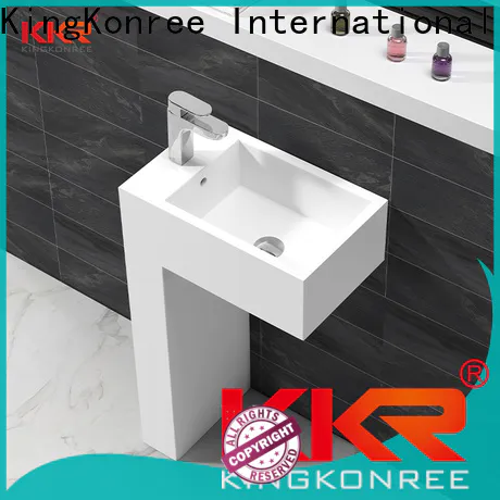 rectangle freestanding bathroom basin oval factory price for hotel