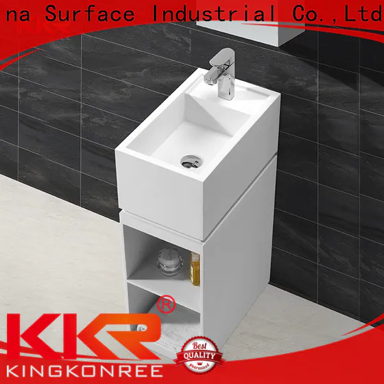 professional freestanding vanity basins supplier for bathroom