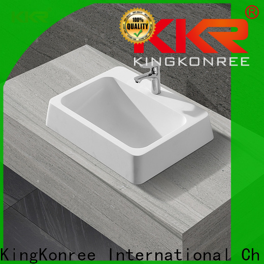 KingKonree excellent above counter basins manufacturer for hotel