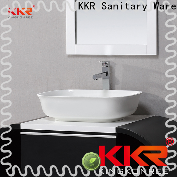 KingKonree durable top mount bathroom sink at discount for room