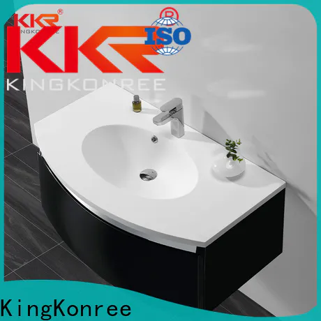 luxurious washbasin cabinet price supplier for hotel