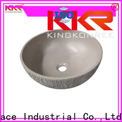 KingKonree excellent above counter sink bowl manufacturer for room