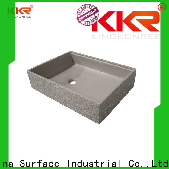 approved round above counter bathroom basin customized for hotel
