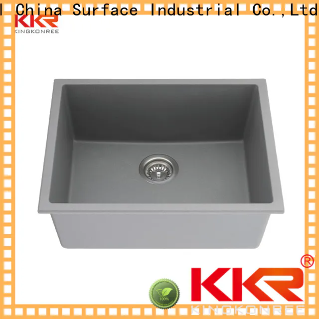 KingKonree 1.5 undermount sink supplier for household