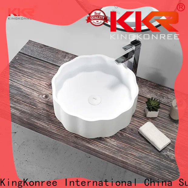KingKonree pure top mount bathroom sink manufacturer for room