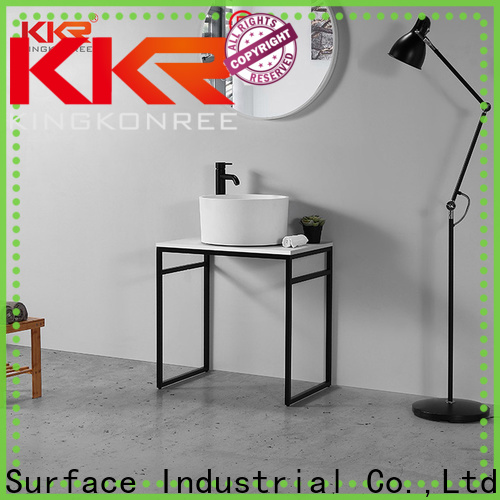 durable rectangle above counter basin manufacturer for restaurant