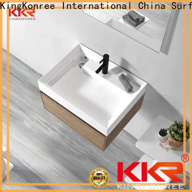 KingKonree straight cabinet under basin sinks for toilet