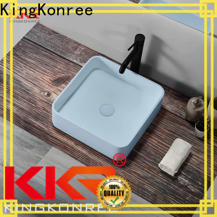 KingKonree excellent above counter lavatory sink manufacturer for home