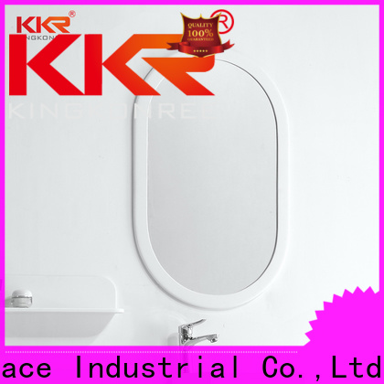 KingKonree acrylic hair salon led mirror manufacturer for hotel