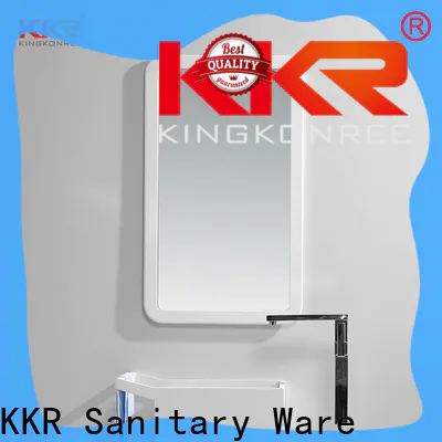 KingKonree concrete led makeup mirror supplier for bathroom