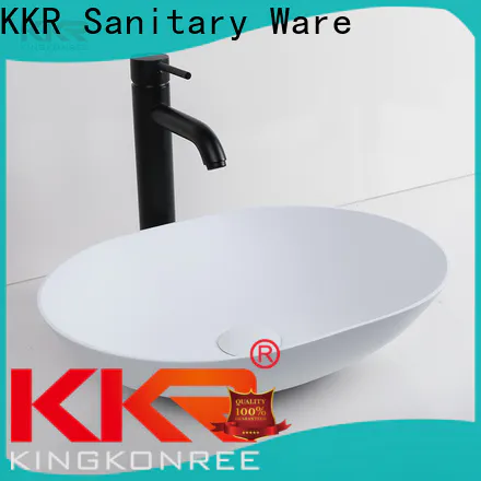 KingKonree approved bathroom above counter basins design for restaurant