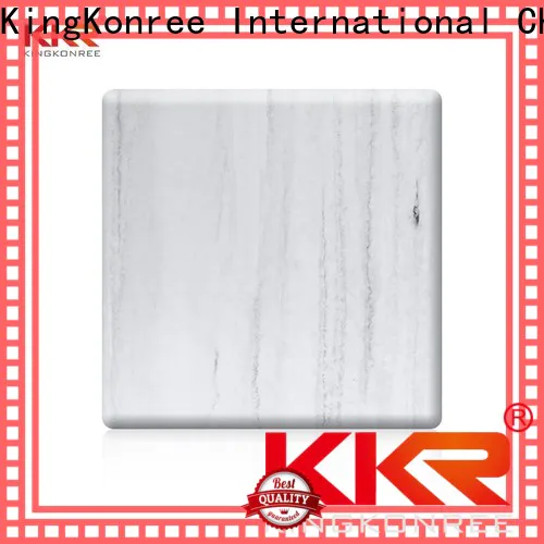 KingKonree reliable solid surface sheets prices directly sale for hotel