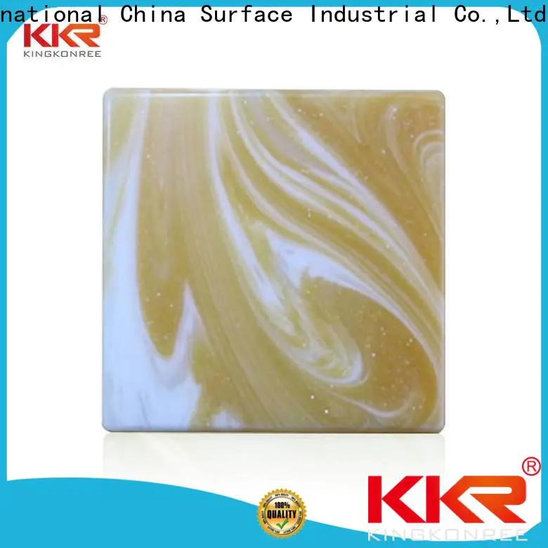 KingKonree durable backlit translucent acrylic wall panels ODM for bathroom