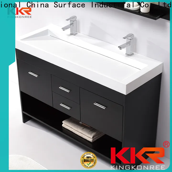 KingKonree bathroom vanity without basin manufacturer for motel