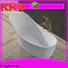 KingKonree modern stand alone tub manufacturer for family decoration