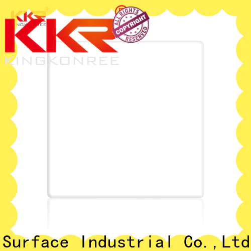 yellow solid surface material for sale manufacturer for restaurant