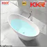 KingKonree resin freestanding bathtub manufacturer for hotel