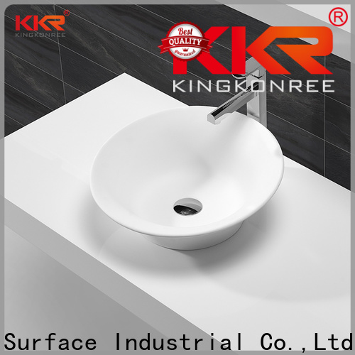 KingKonree black bathroom above counter basins supplier for hotel