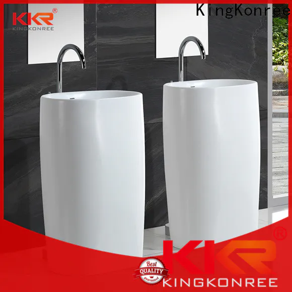 KingKonree bathroom free standing basins customized for bathroom