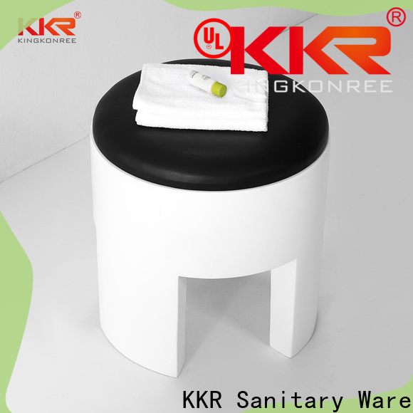 KingKonree space saver shower stool customized for hotel
