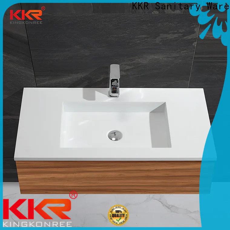 KingKonree acrylic cloakroom basin with cupboard manufacturer for hotel
